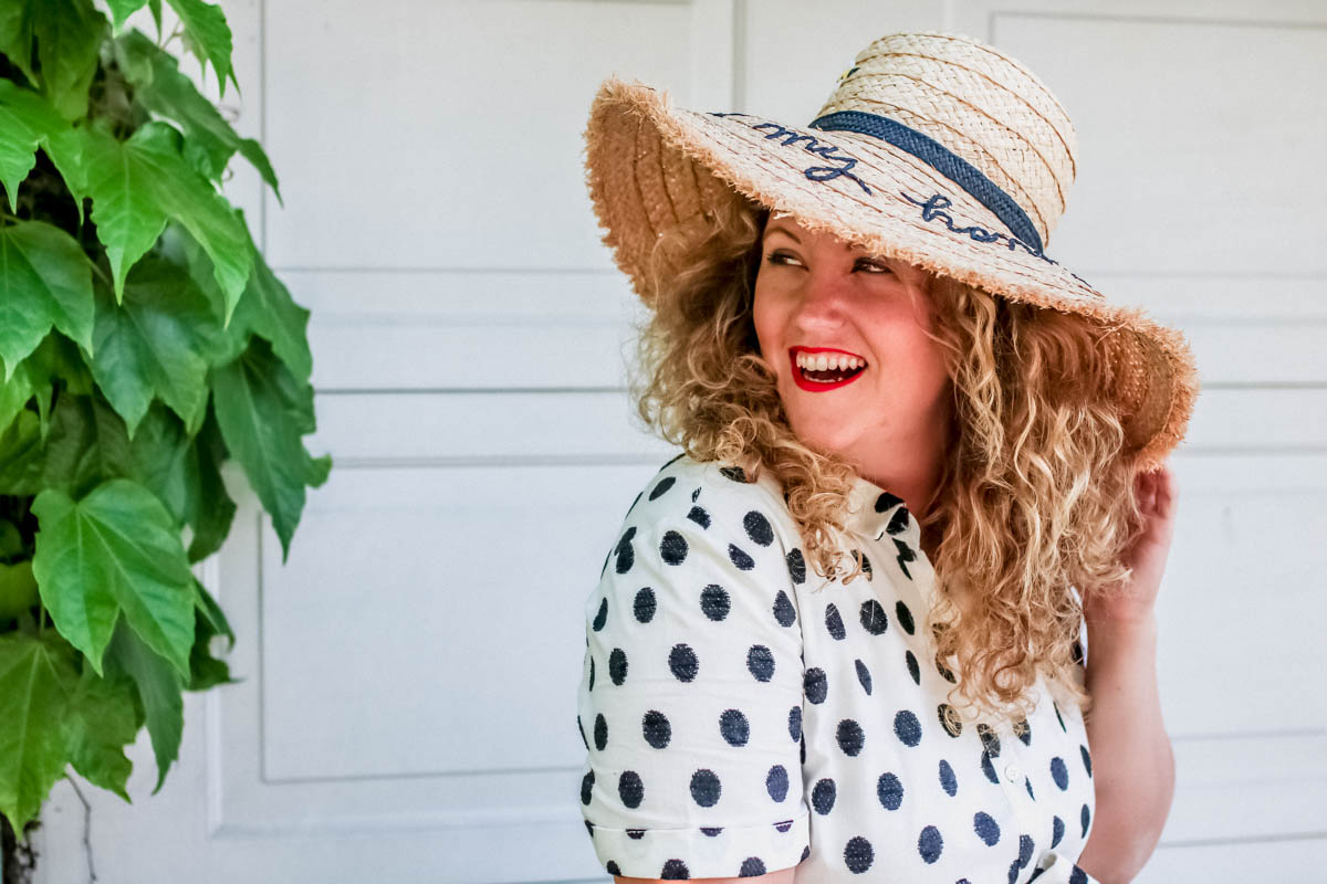 kate spade straw bee hat