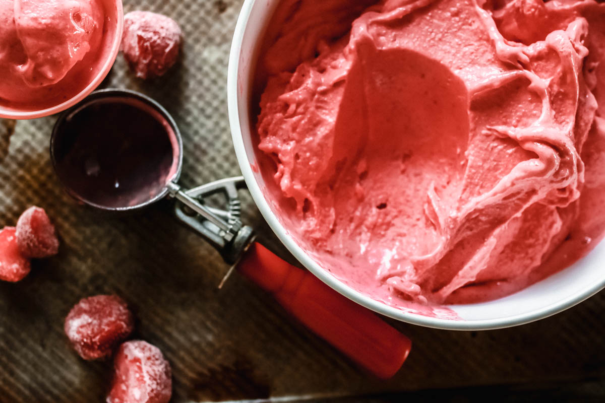 Easy Strawberry Sherbet Recipe 