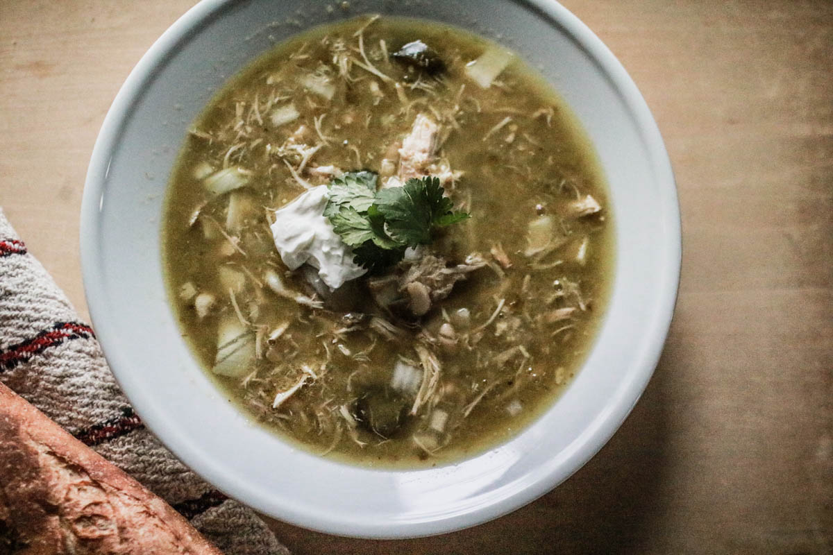 Green Chili Chicken Soup Recipe Slow Cooker