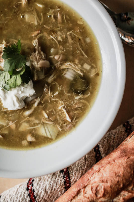 Green Chili Chicken Soup Recipe Slow Cooker 