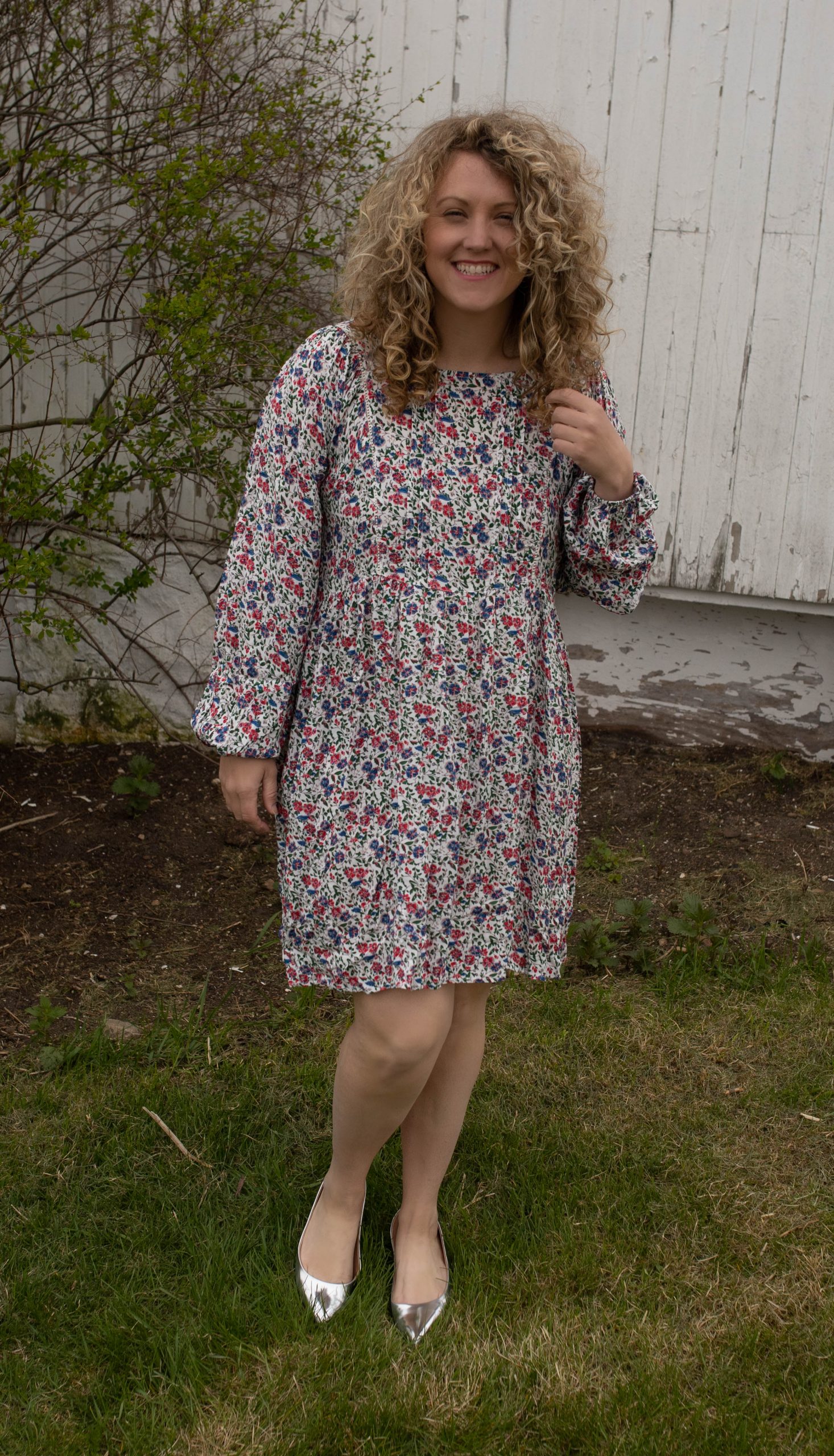 The Found Cottage Prairie Floral Dress