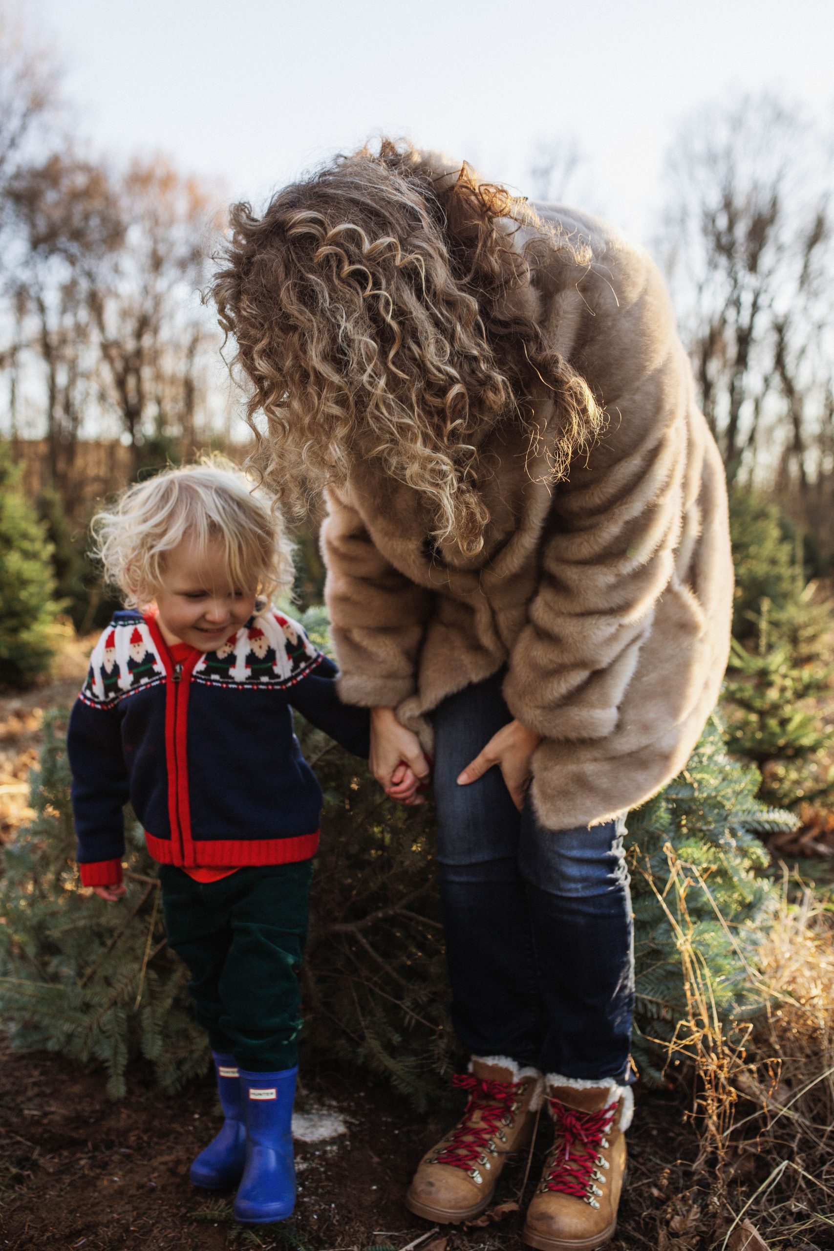 Finding the Perfect Tree at the Tree Farm