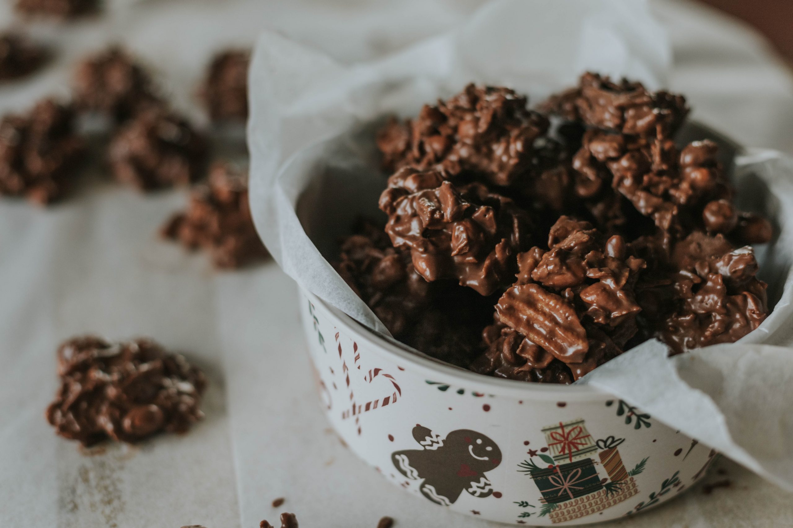Holiday No Bake Treats for Christmas with Less than Five ingredients